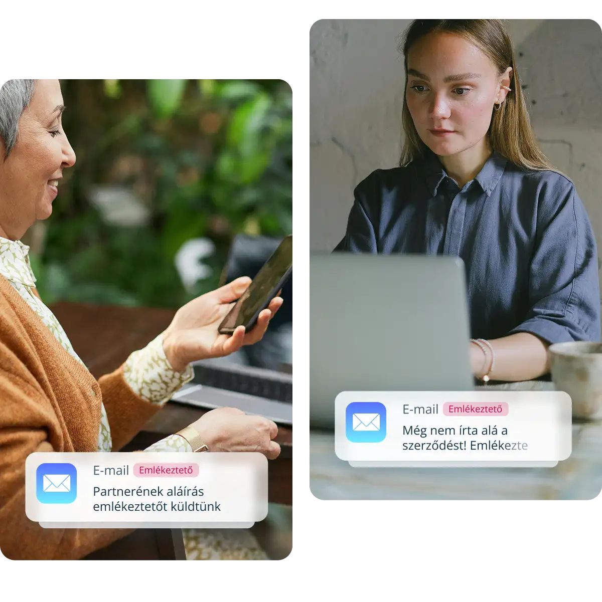 Suivre l'évolution de votre contrat - en temps réel