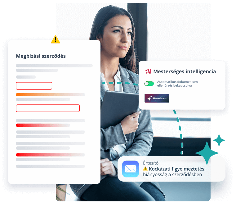 Votre assistant personnel d'IA examine les contrats comme vous le feriez.